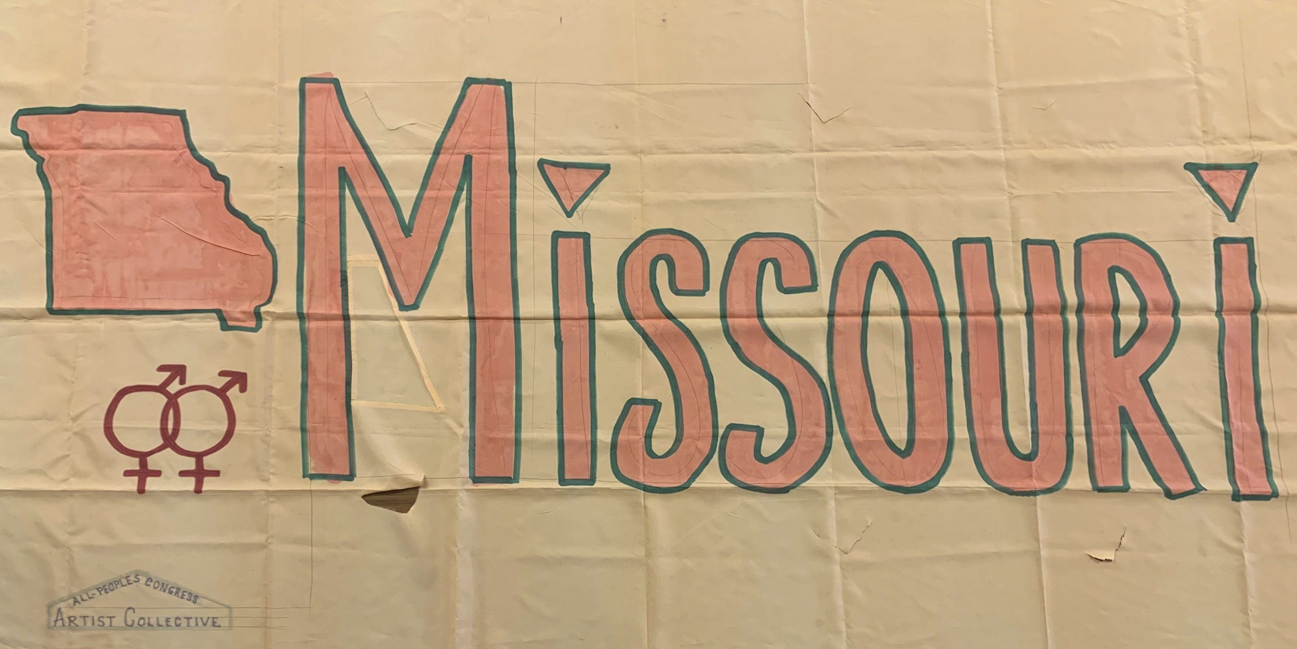 Missouri Pride Banner Show Me Missouri